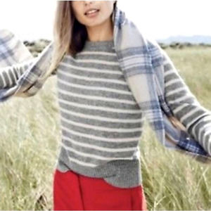 NWT J. Crew Holly Wool Sweater Striped